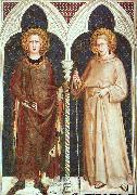 Simone Martini, St Louis of France and St Louis of Toulouse